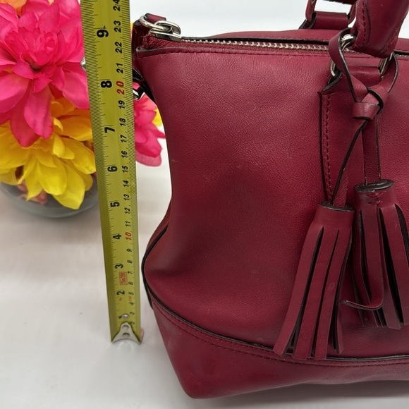 Coach Legacy Molly Eastwest Red Leather Shoulder Bag CP6628A - Picture 8 of 14